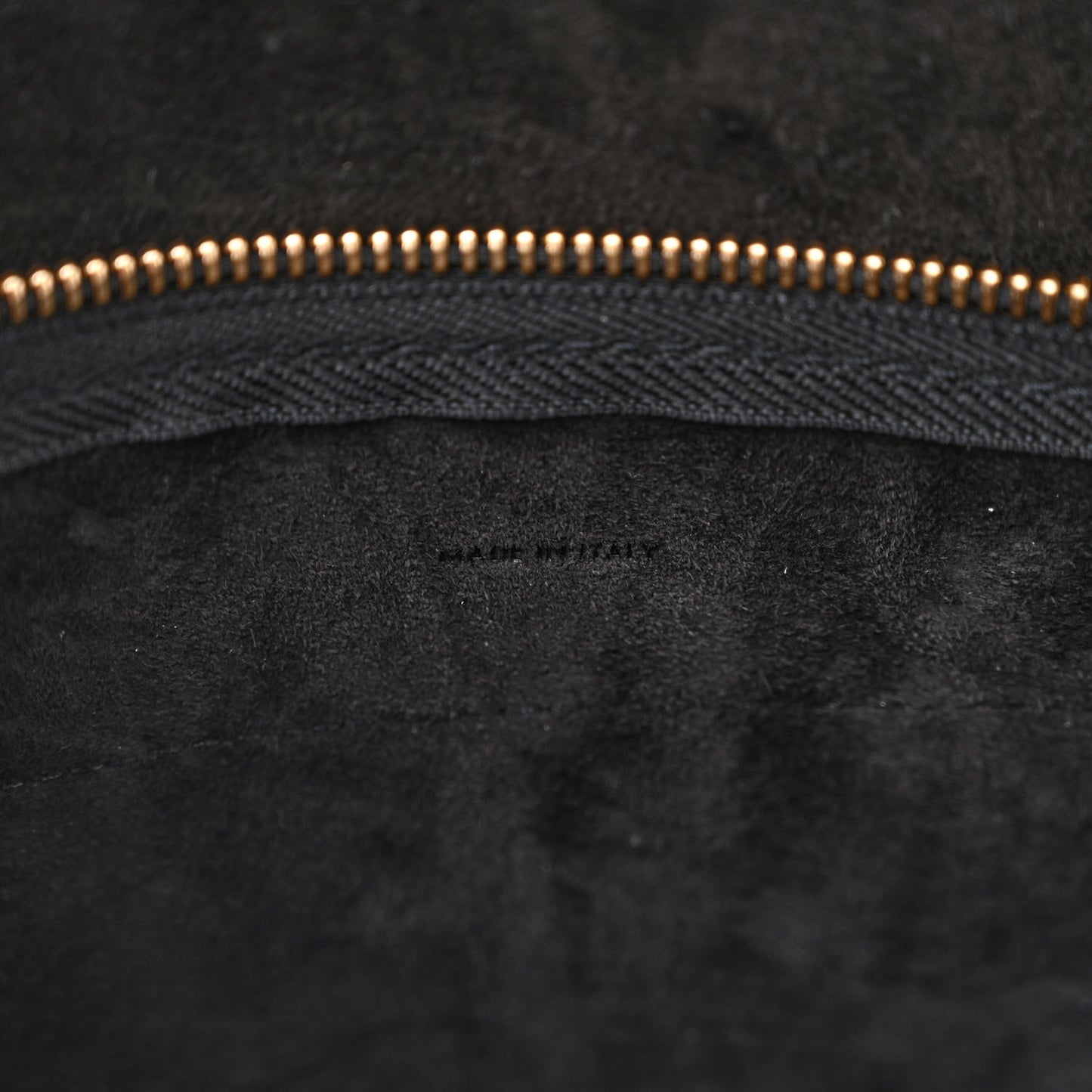 Grained Calfskin Nano Belt Bag Black