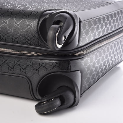 Gucci Imprime Monogram Carry On Suitcase Black 18 of 18