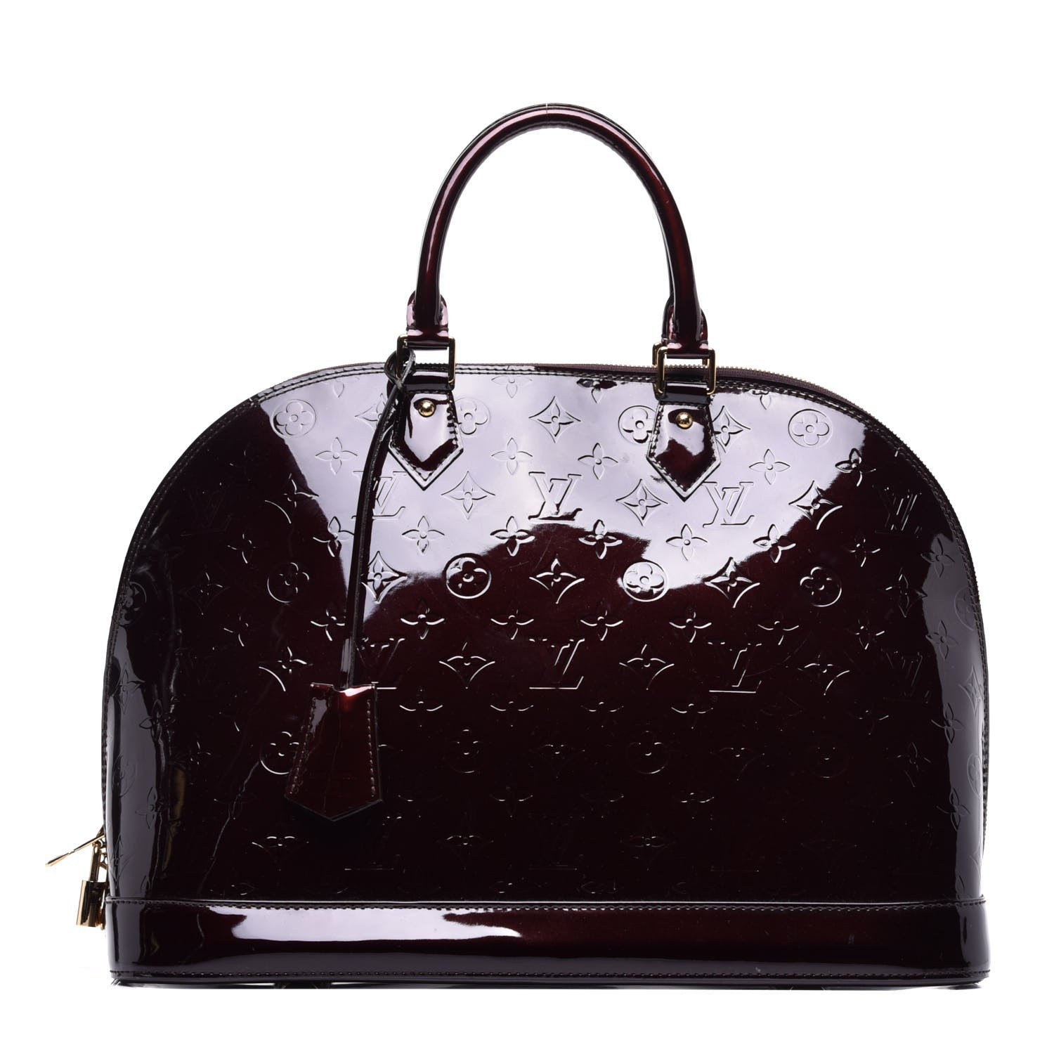 Louis Vuitton Vernis Alma GM Amarante 1 of 8