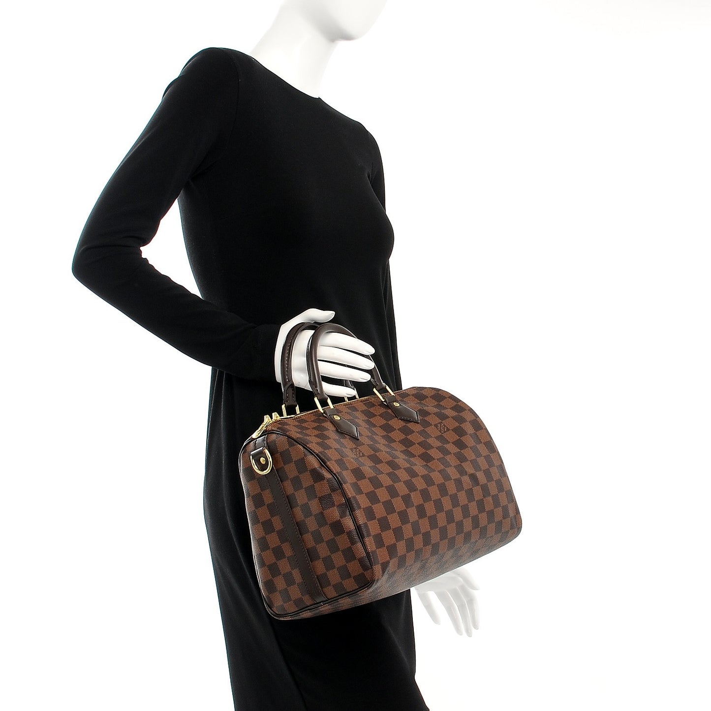 Damier Ebene Speedy Bandouliere 30