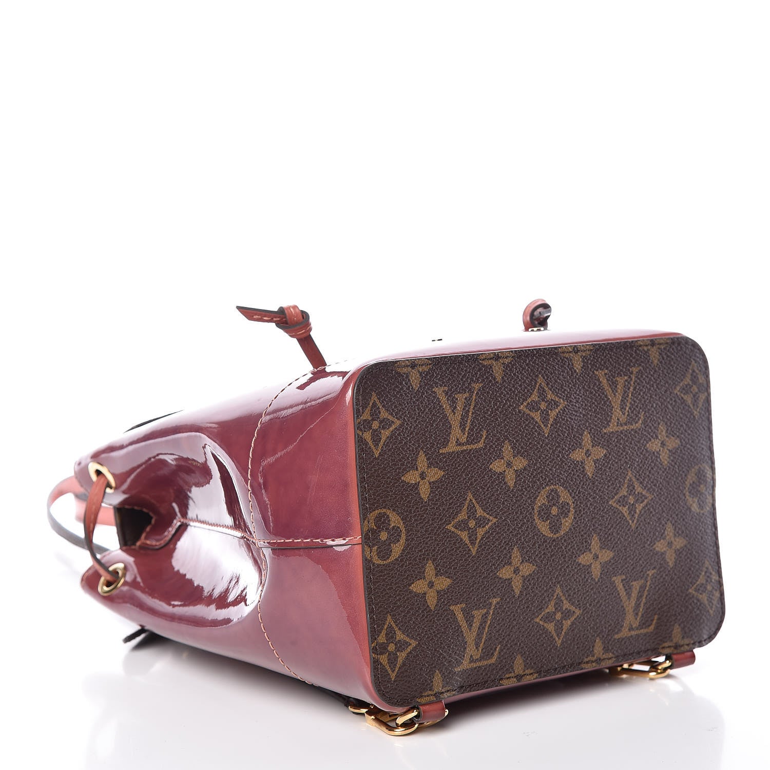 Louis Vuitton Patent Monogram Hot Springs Backpack Vieux Rose 4 of 16