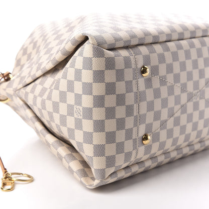 Louis Vuitton Damier Azur Artsy MM 8 of 10