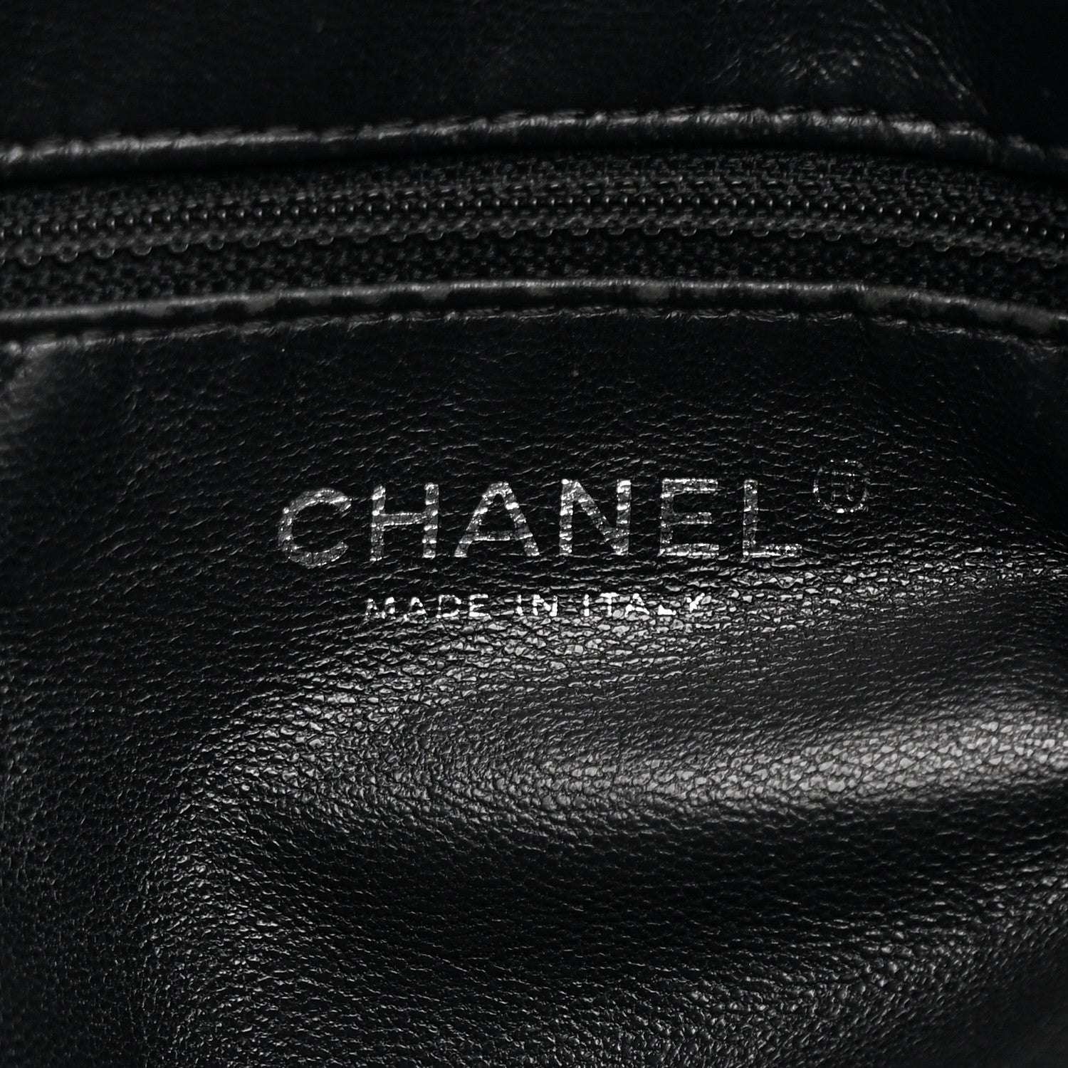 Chanel Calfskin Modern Chain Rhodoid Hobo Black 6 of 12