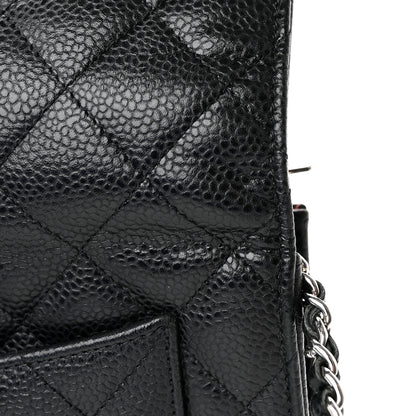 Chanel Caviar Quilted Wallet on Chain WOC Black 13 of 16