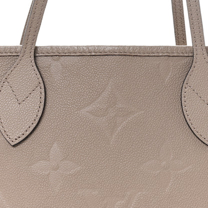 Louis Vuitton Empreinte Monogram Giant Neverfull MM Tourterelle 7 of 9