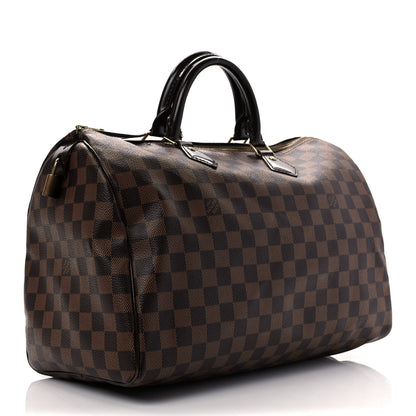 Louis Vuitton Damier Ebene Speedy 35 3 of 10