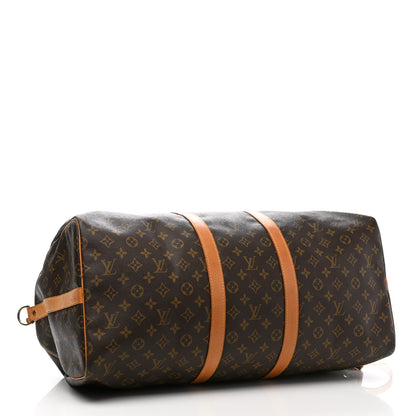 Louis Vuitton Monogram Keepall Bandouliere 55 4 of 18