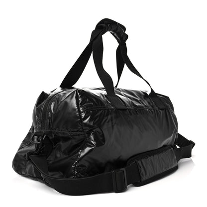 Saint Laurent Nylon Nuxx Ripstop Duffle Black White 2 of 9