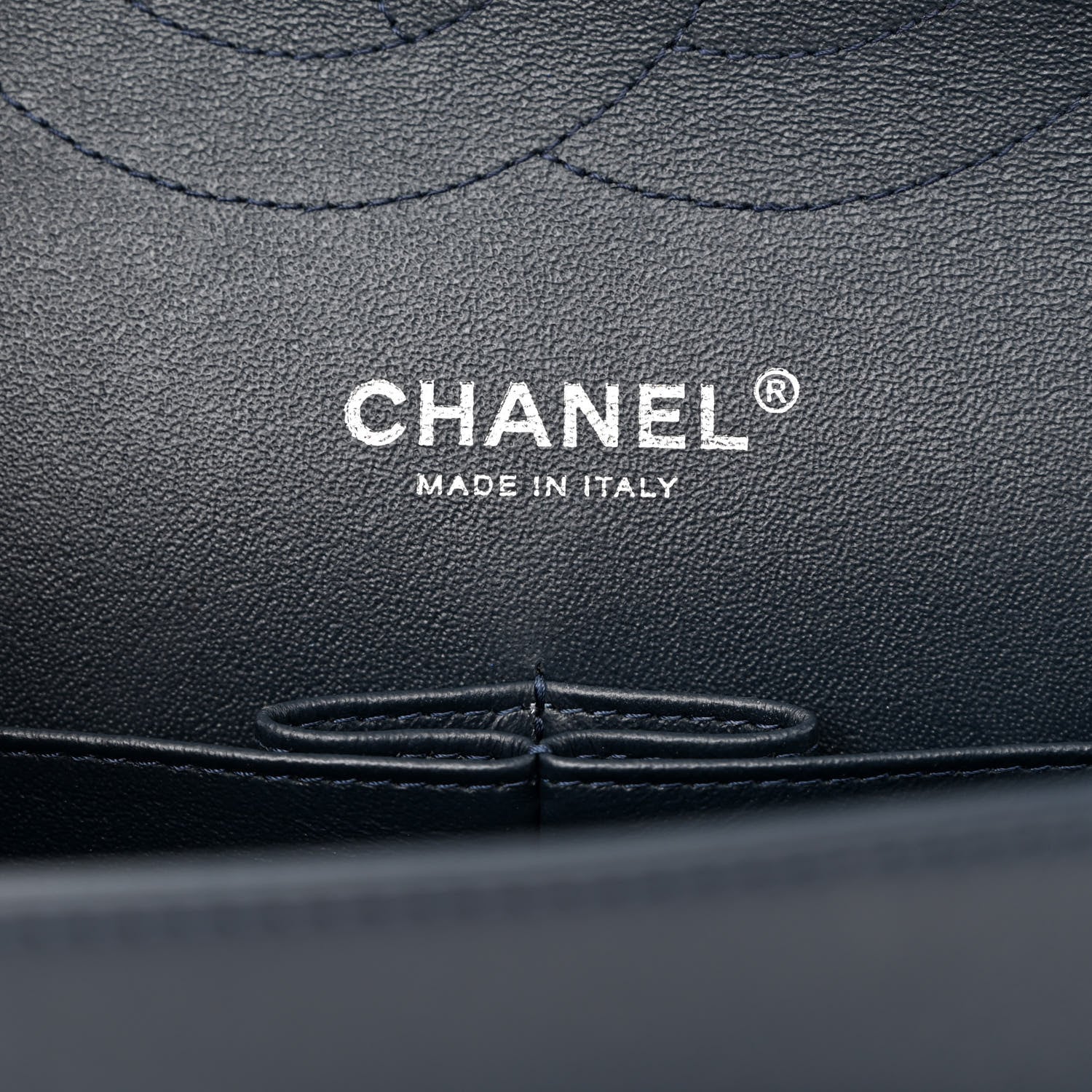 Chanel Patent Quilted Jumbo Double Flap Navy 6 of 12
