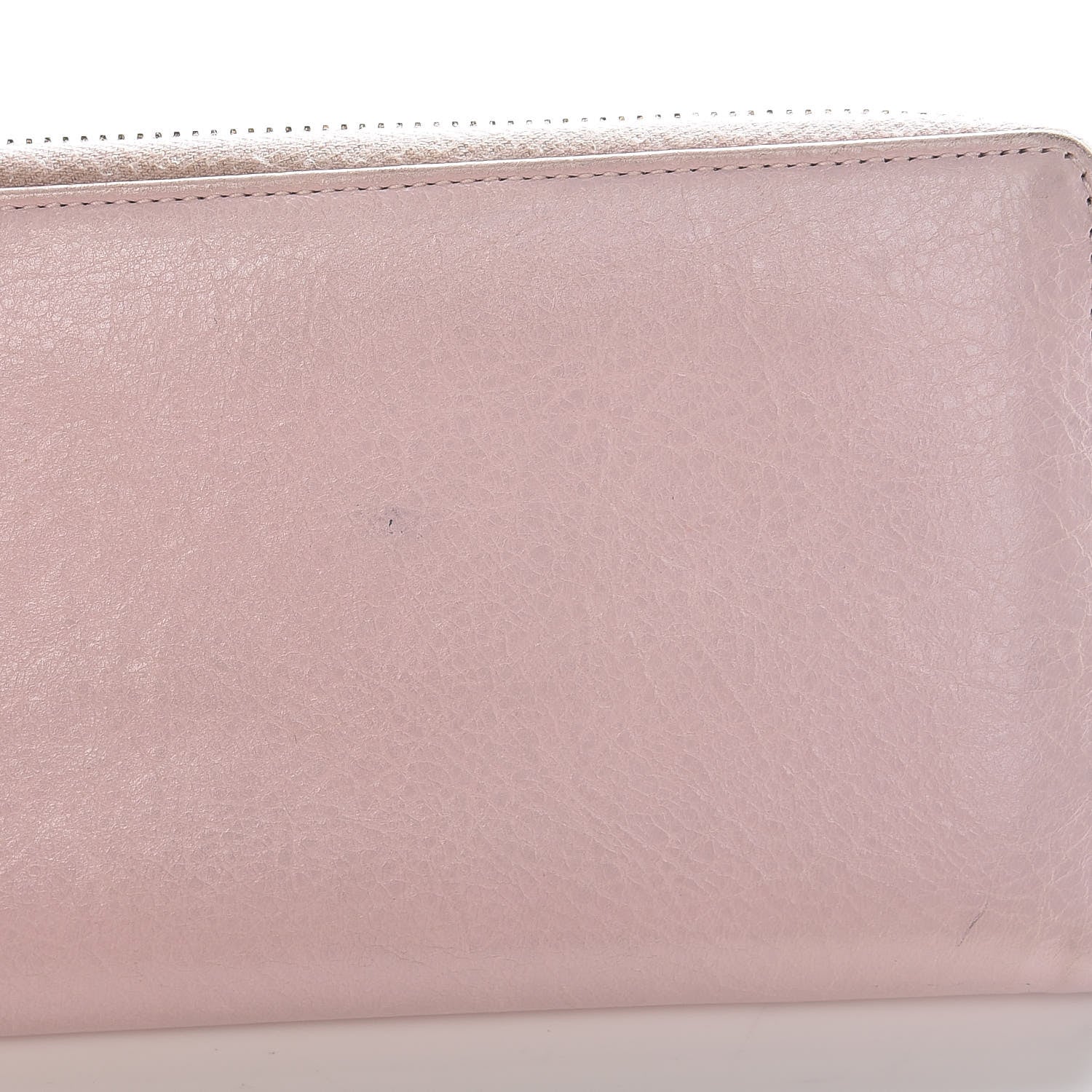 Balenciaga Agneau Classic Hardware Continental Zip Around Wallet Rose Poudre 13 of 15