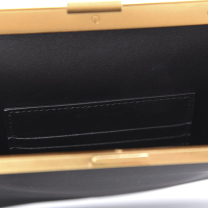 Celine Smooth Calfskin Mini Clasp Bag Black 8 of 9
