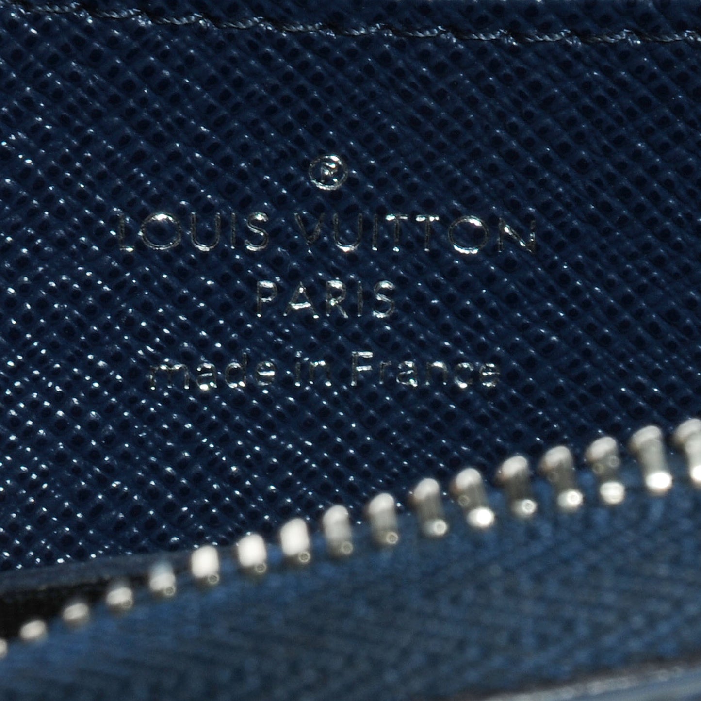 Epi Zippy Coin Purse Indigo