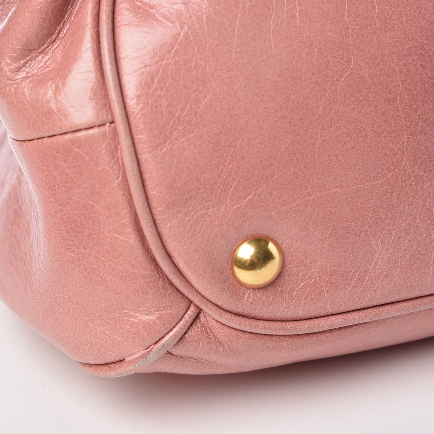 Vitello Shine Small Bow Shopping Tote Loto