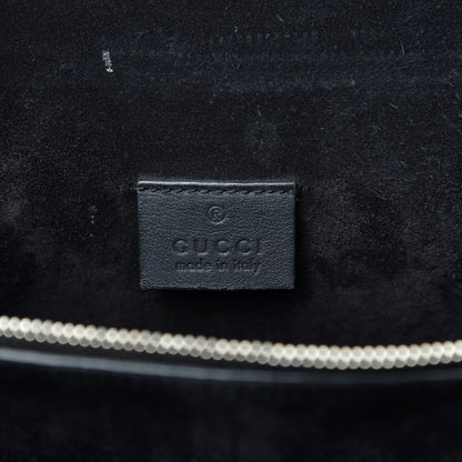 Gucci GG Supreme Monogram Medium Dionysus Shoulder Bag Black 9 of 17