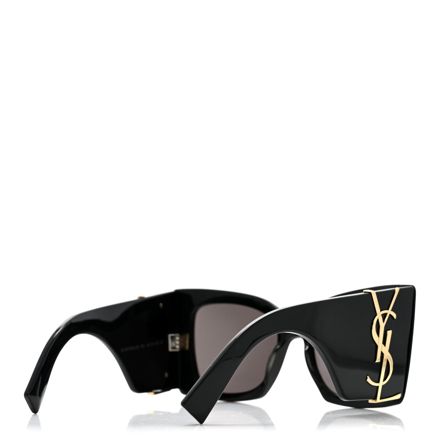 Saint Laurent Acetate Blaze Sunglasses SL M119 Black 4 of 8