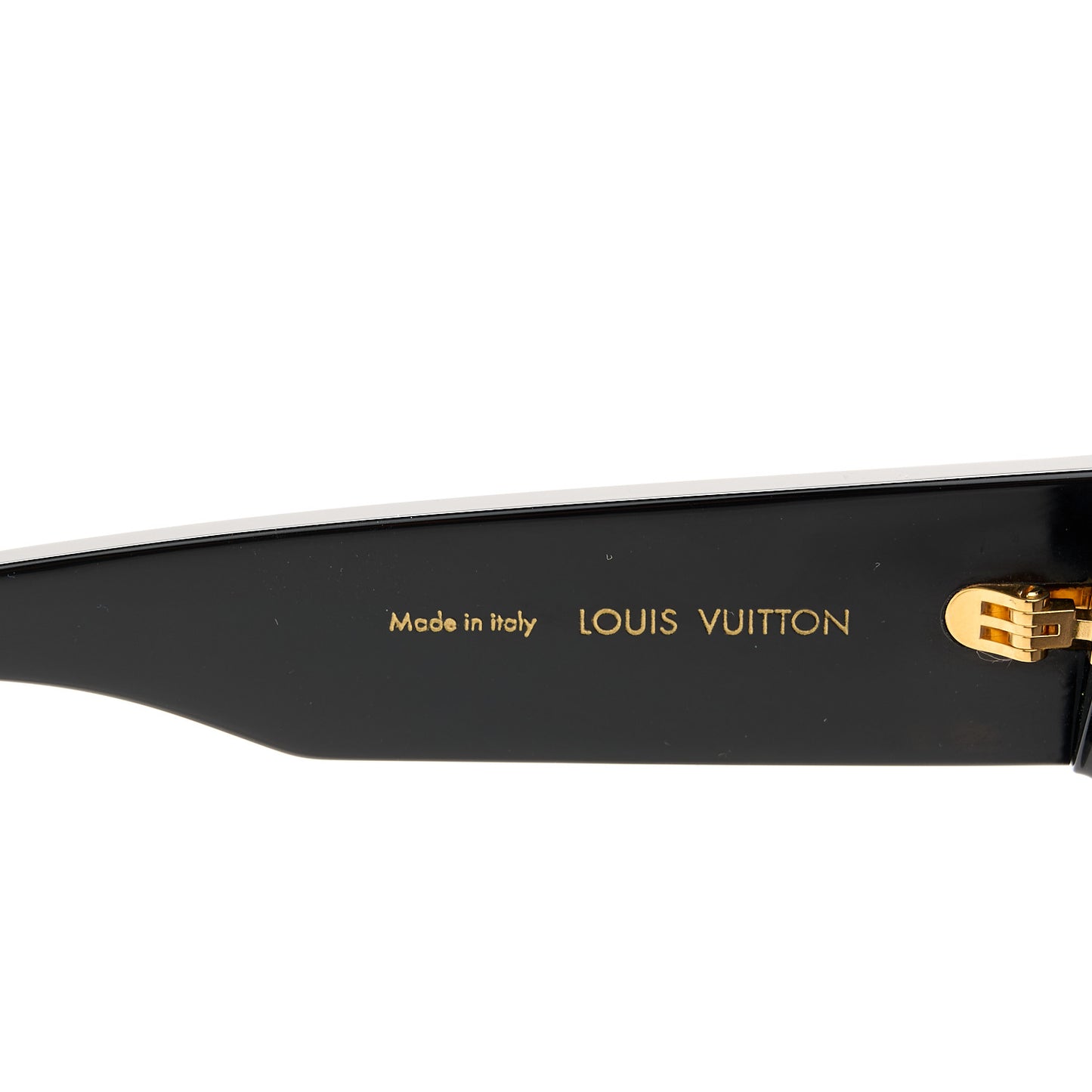 Acetate LV Clash Square Large Sunglasses Z2125W Black