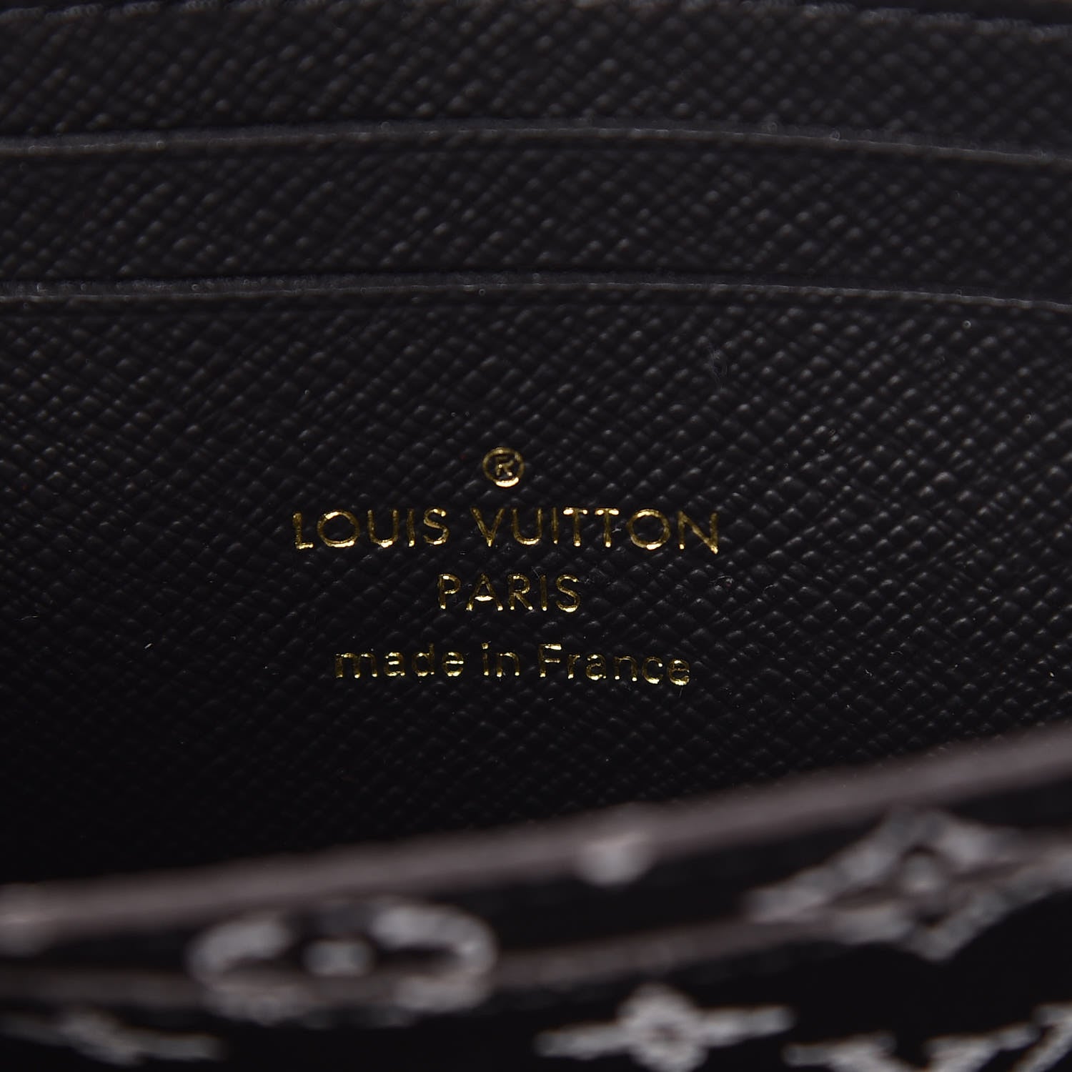 Louis Vuitton Monogram Giant Jungle Zippy Coin Purse Black 6 of 6