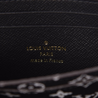 Louis Vuitton Monogram Giant Jungle Zippy Coin Purse Black 6 of 6