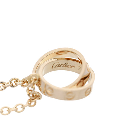 Cartier 18K Pink Gold Interlocking LOVE Bracelet 4 of 6