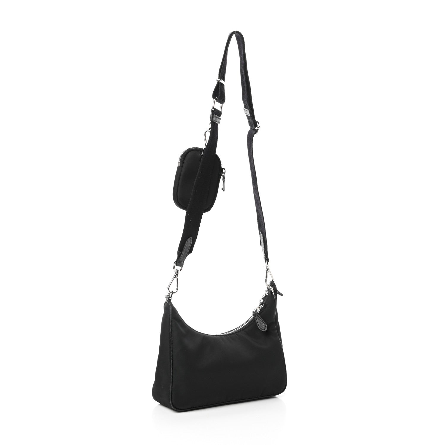Prada Nylon Lunar New Year Re-Edition 2005 Shoulder Bag Black 3 of 8
