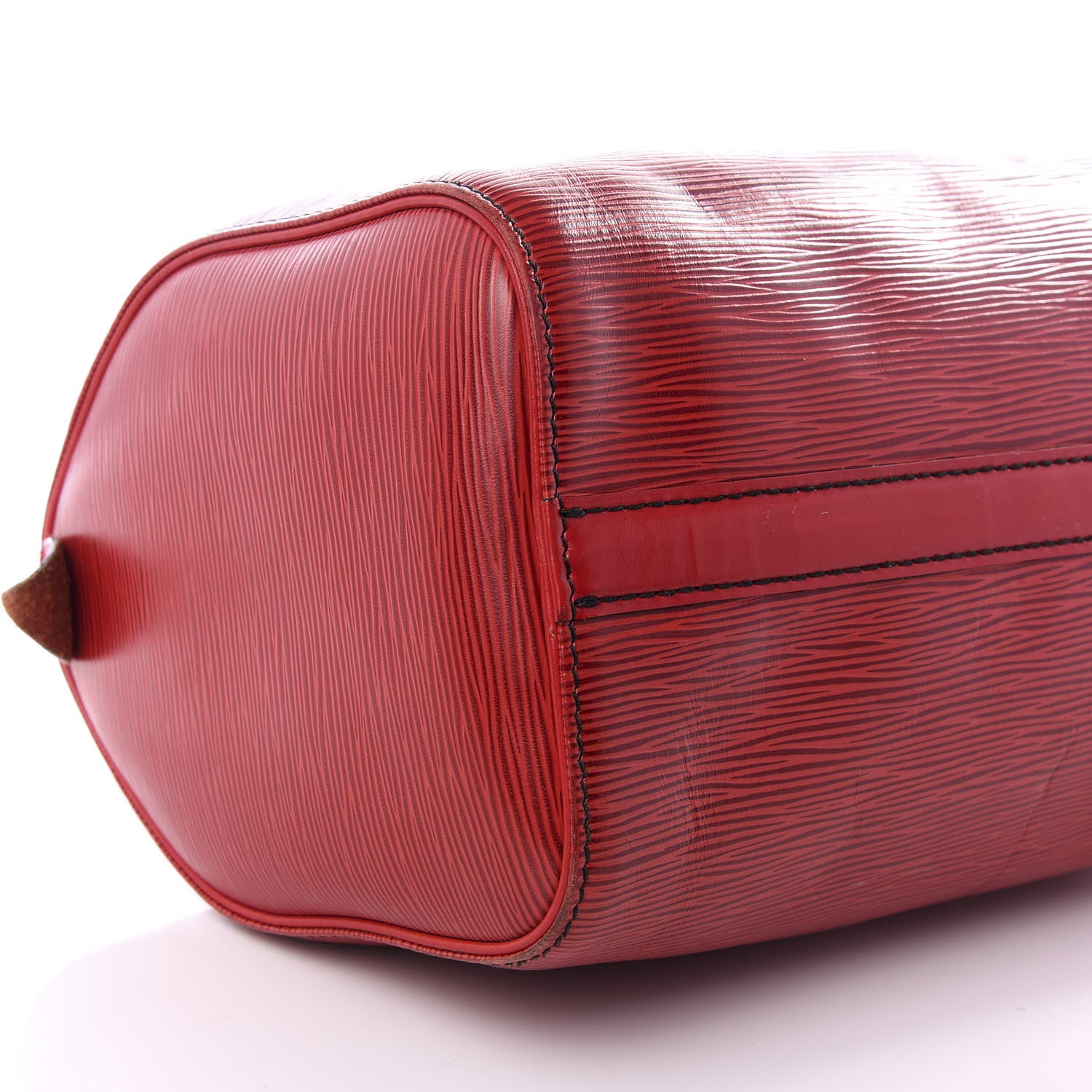 Louis Vuitton Epi Speedy 25 Castillan Red 5 of 8