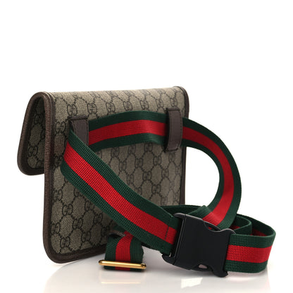 Gucci GG Supreme Monogram Neo Vintage Web Belt Bag Brown 3 of 7
