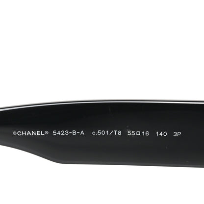 Chanel Acetate Strass Polarized Sunglasses 5432-B-A Black 5 of 7