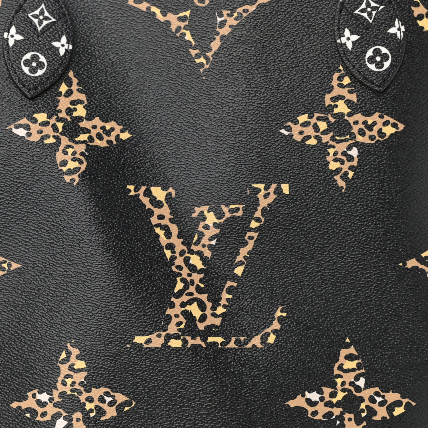 Louis Vuitton Monogram Giant Jungle Neverfull MM Black 8 of 10