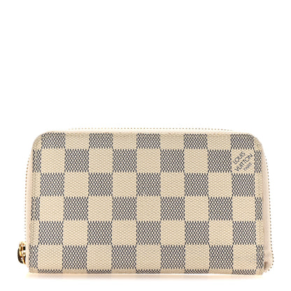 Louis Vuitton Damier Azur Compact Zippy Wallet 1 of 7