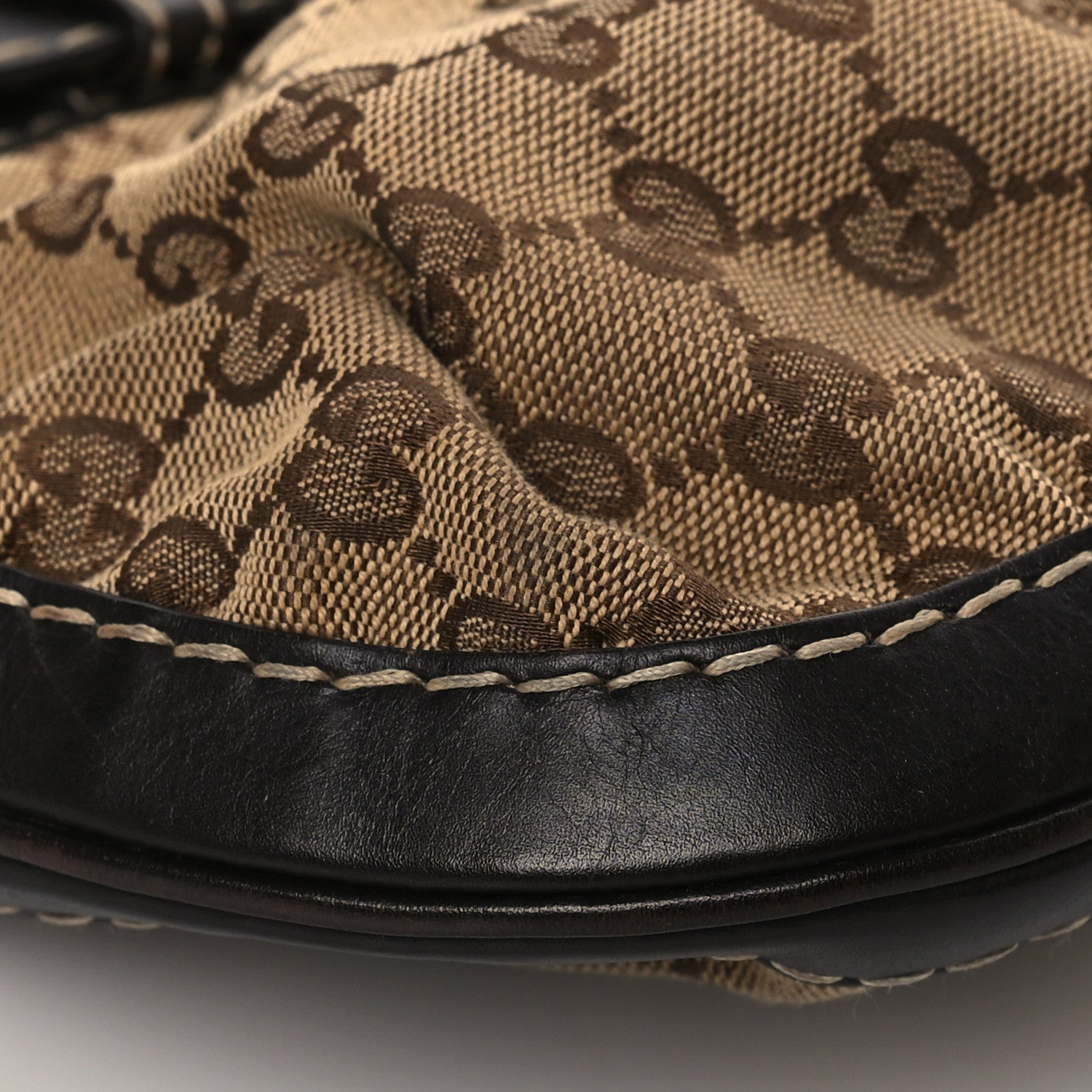 Gucci Monogram GG Queen Hobo Brown 9 of 10