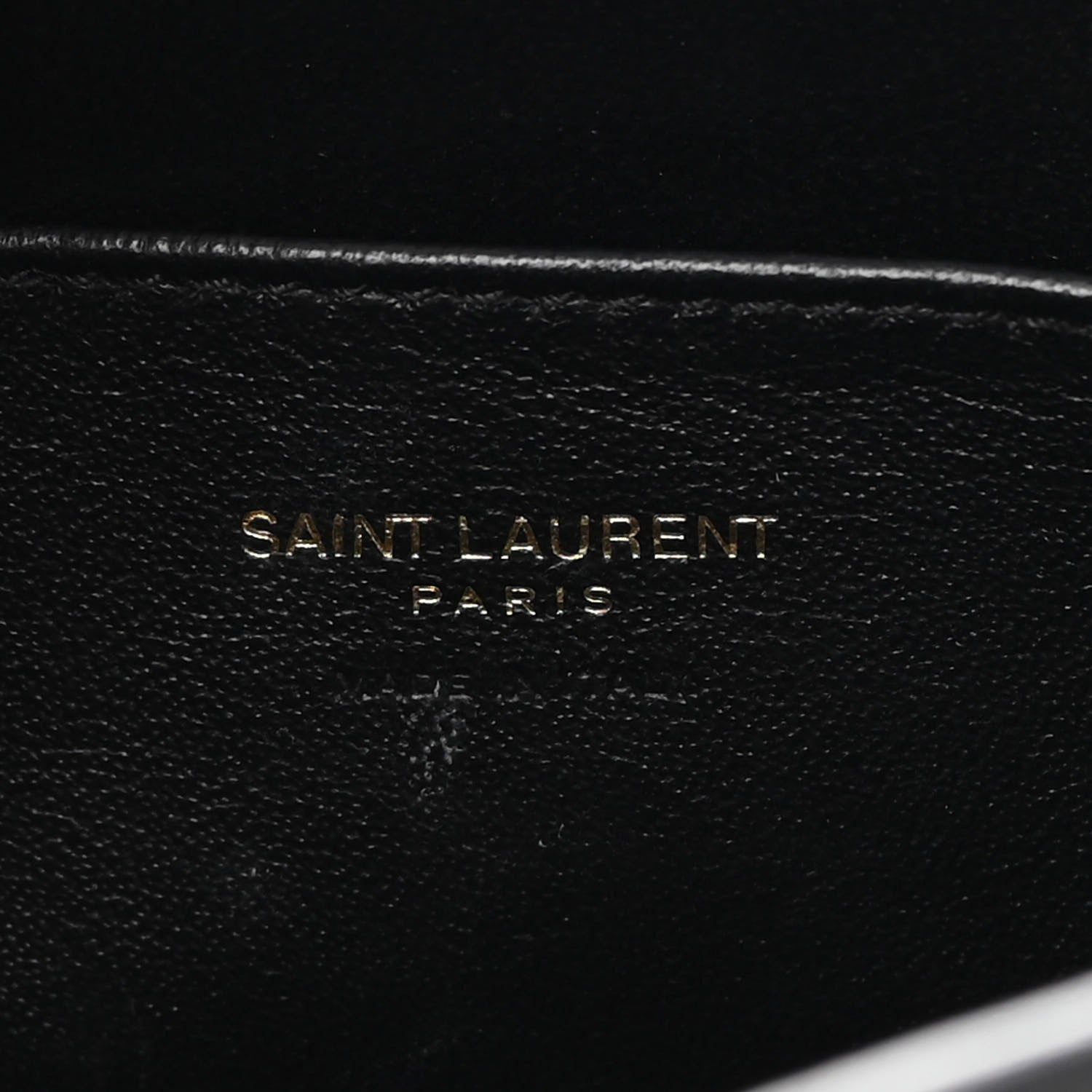 Saint Laurent Calfskin Monogram Baby Cabas Black 6 of 15