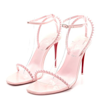 Christian Louboutin Patent So Me 100 Sandals 40 Rosy 4 of 10