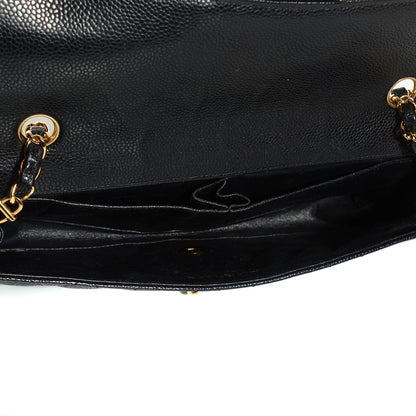 Chanel Caviar Quilted East West Flap Black 5 of 8