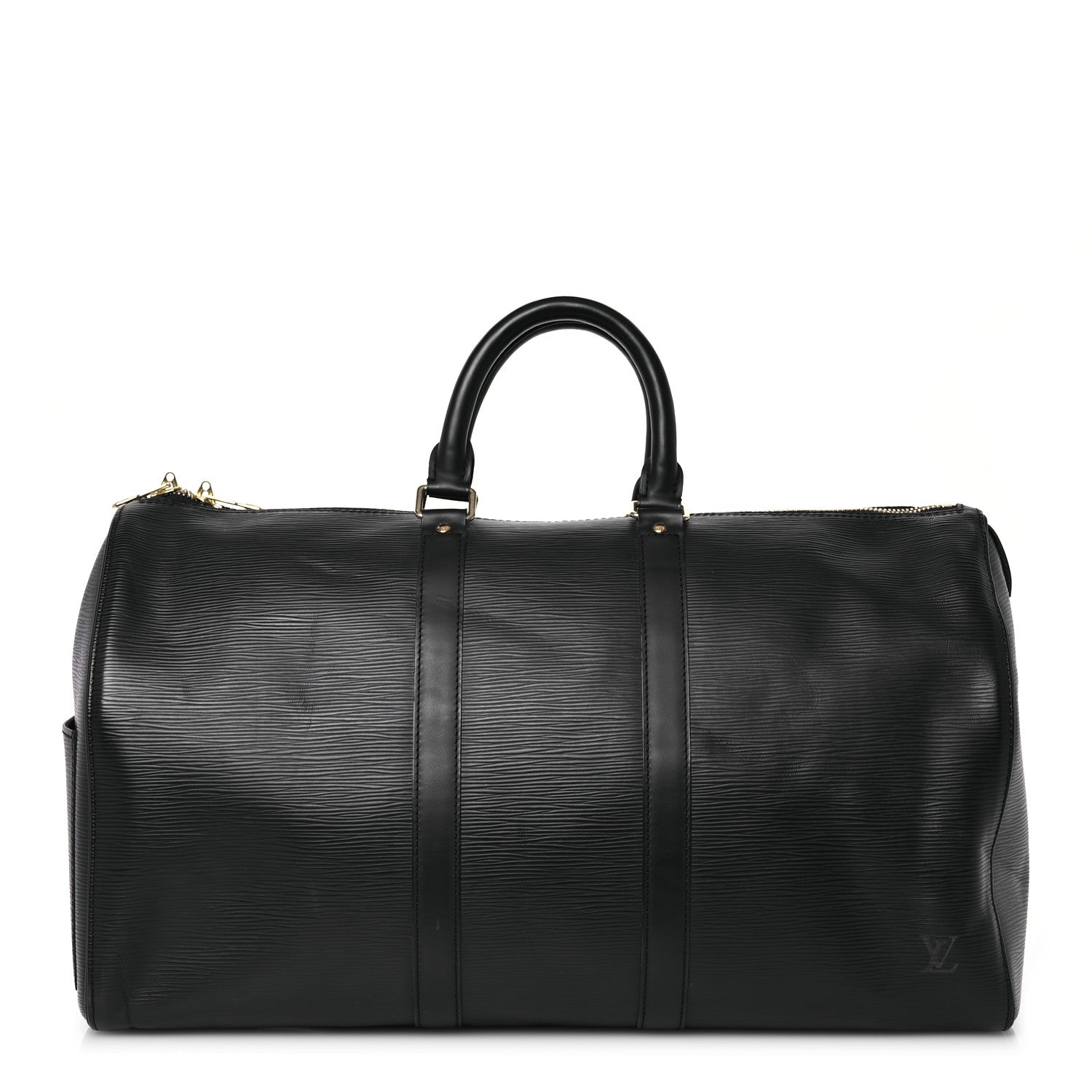 Louis Vuitton Epi Keepall 50 Black 1 of 15