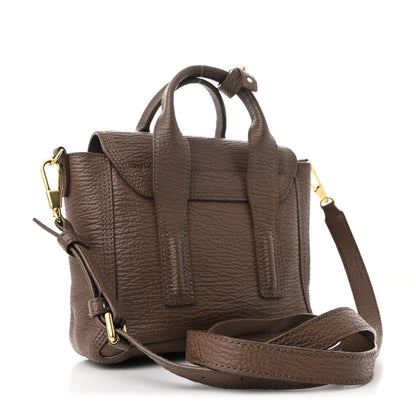 3.1 Phillip Lim Textured Calfskin Mini Pashli Satchel Taupe 3 of 10