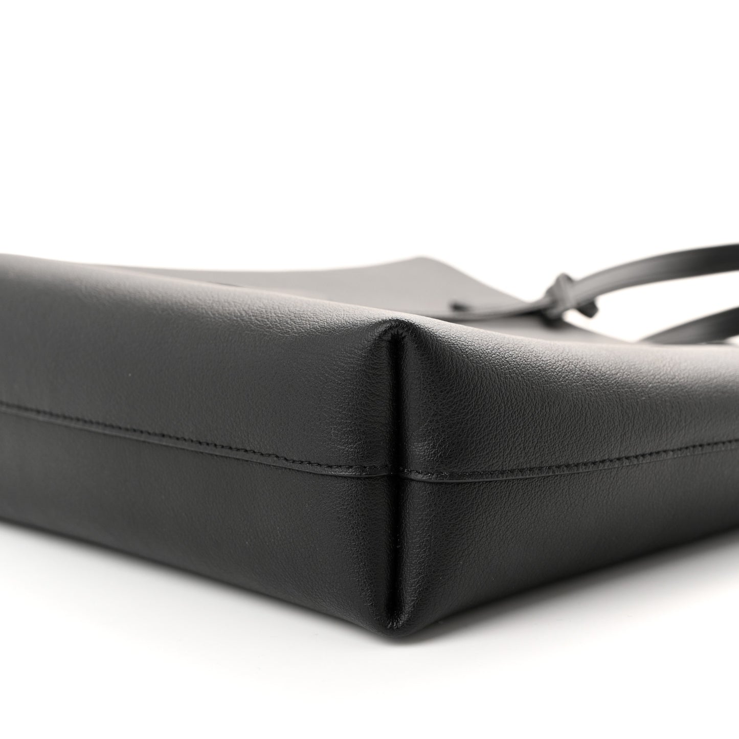 Calfskin Toy Shopping Tote Black