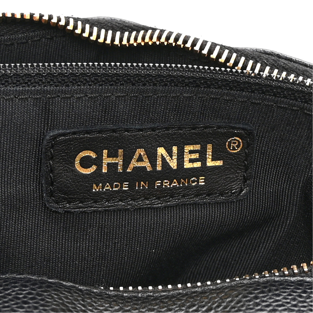 Caviar Quilted Timeless CC Shoulder Bag Black