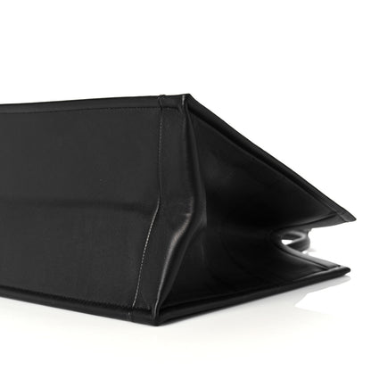 Christian Dior Calfskin Embossed Medium Book Tote Black 9 of 13