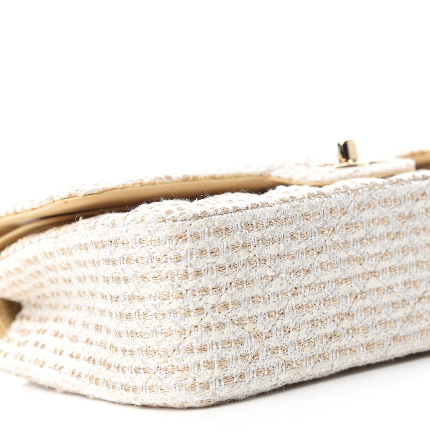 Tweed Medium Double Flap Multicolor