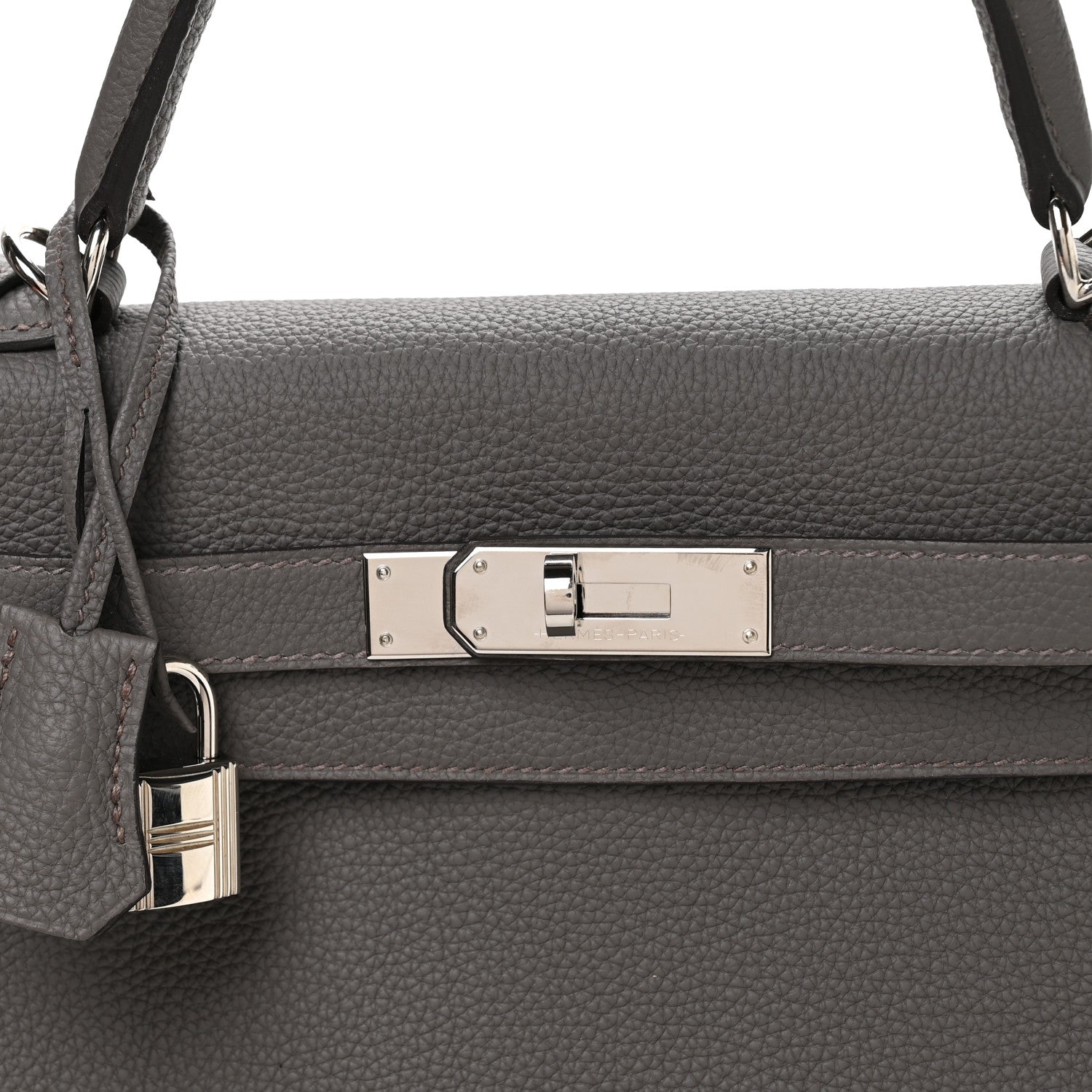 Hermes Togo Kelly Retourne 28 Etain 8 of 11