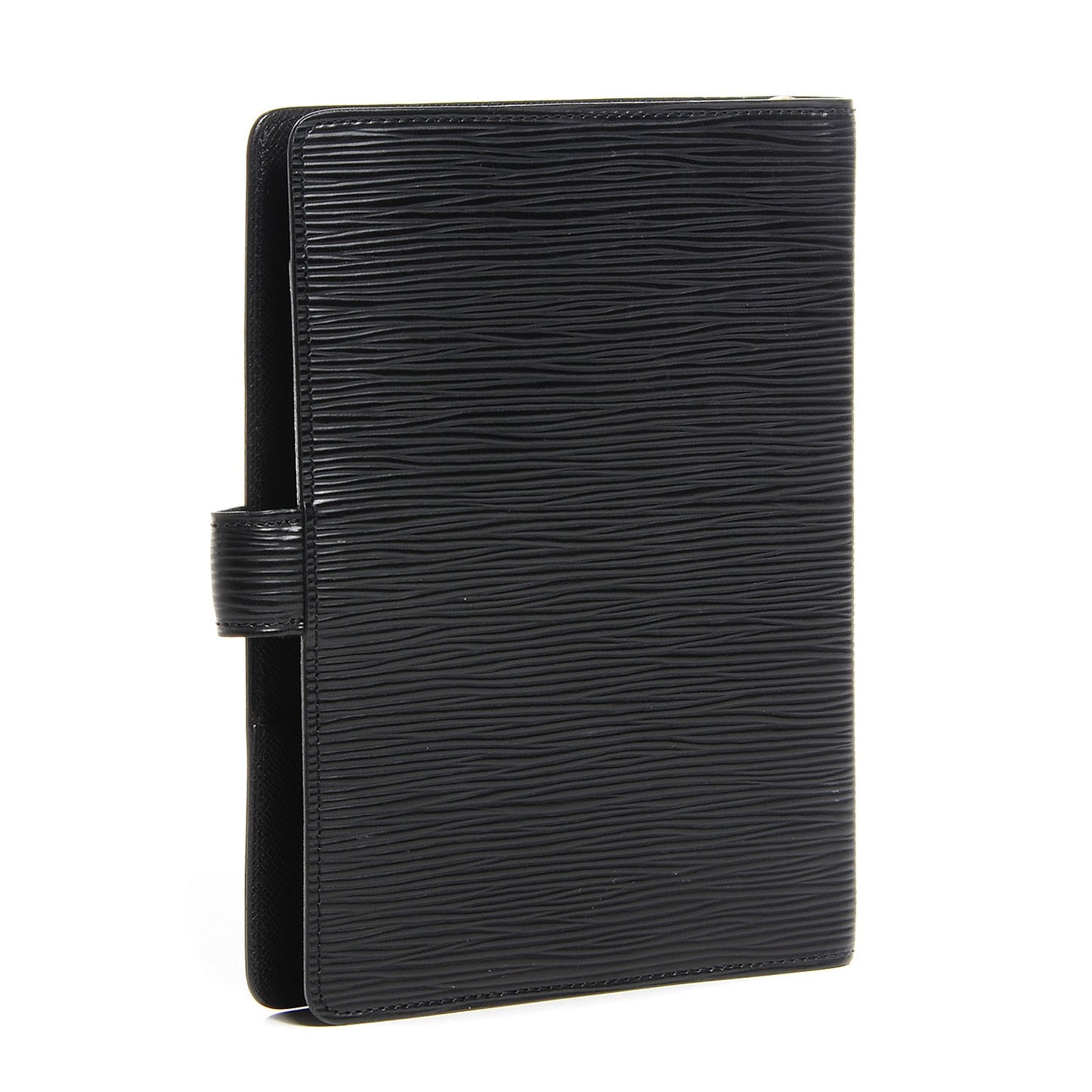Epi Medium Ring Agenda Cover Black
