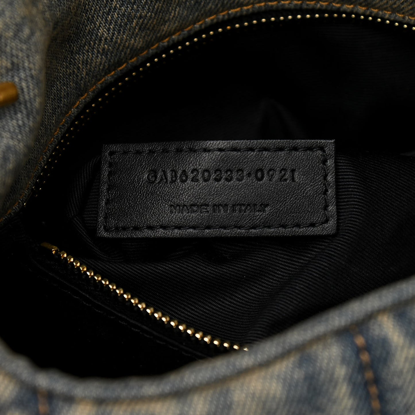Denim Quilted Toy Loulou Puffer Monogram Chain Satchel Blue Black