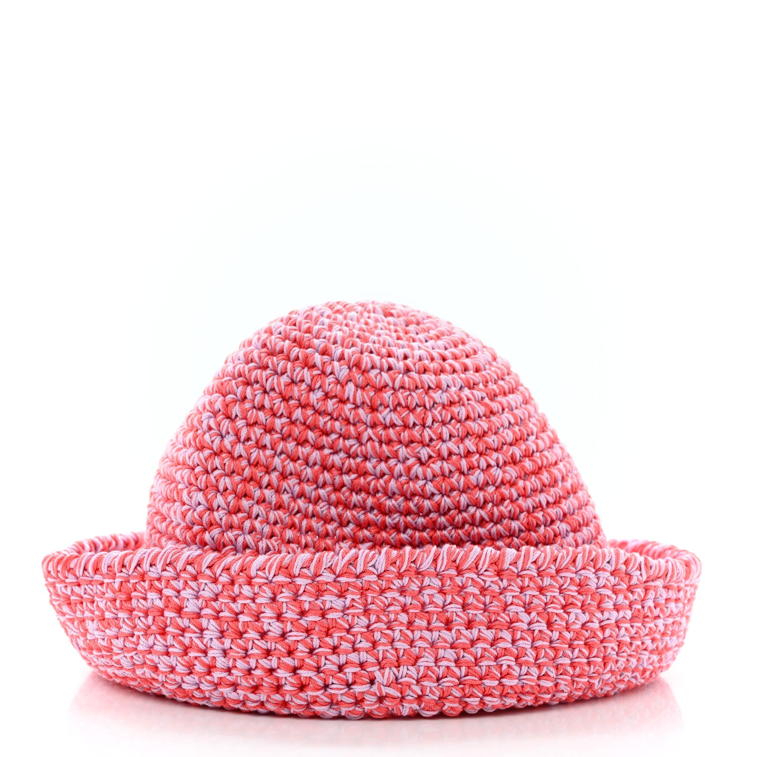 Hermes Cotton Crochet Gigi Bucket Hat M Rose Lilas 6 of 10