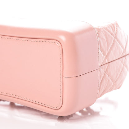 Chanel Aged Calfskin Quilted Small Gabrielle Backpack Pink 6 of 11
