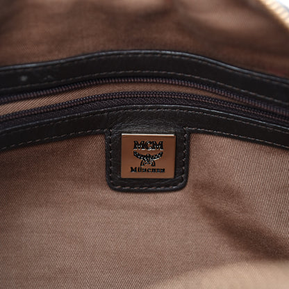 MCM Visetos Boston Bag Brown 6 of 12