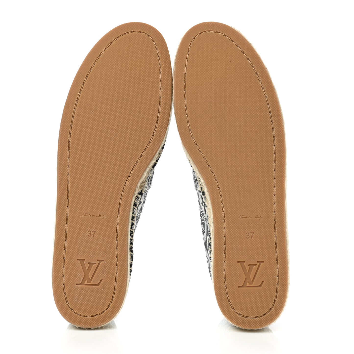 Jacquard Since 1854 Starboard Espadrille Flats 37 Grey
