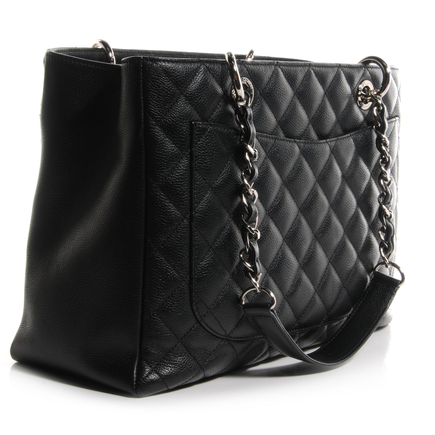 Caviar Grand Shopping Tote GST Black