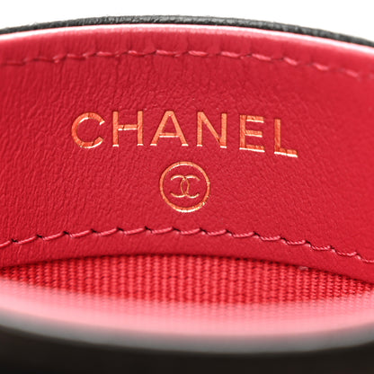Chanel Lambskin Quilted Chanel 19 Card Holder Black 6 of 9