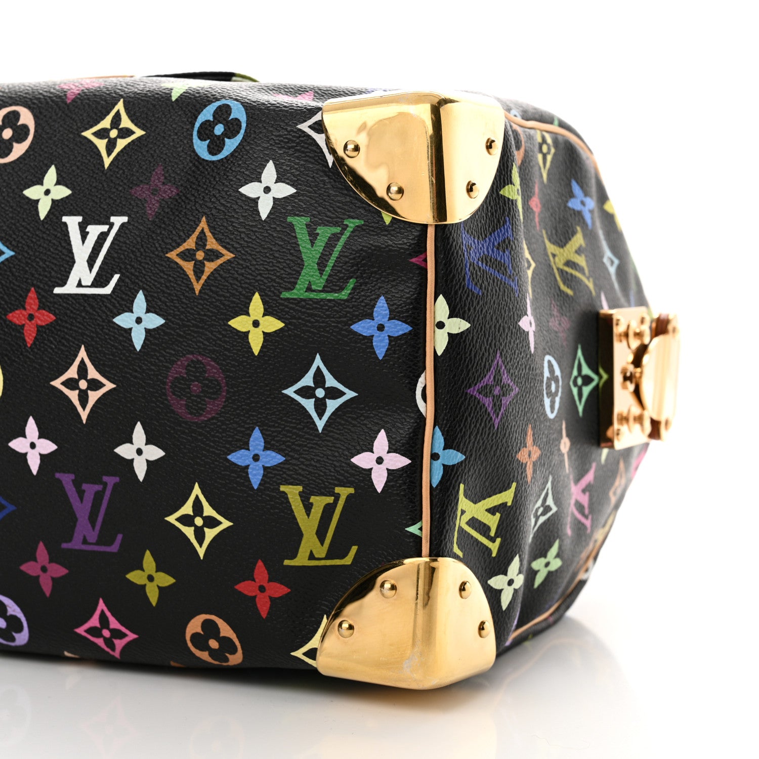 Louis Vuitton Monogram Multicolor Speedy 30 Black 9 of 11