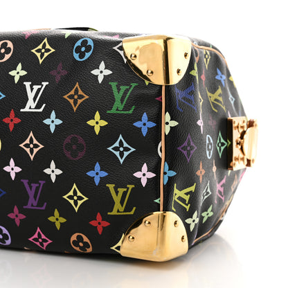 Louis Vuitton Monogram Multicolor Speedy 30 Black 9 of 11
